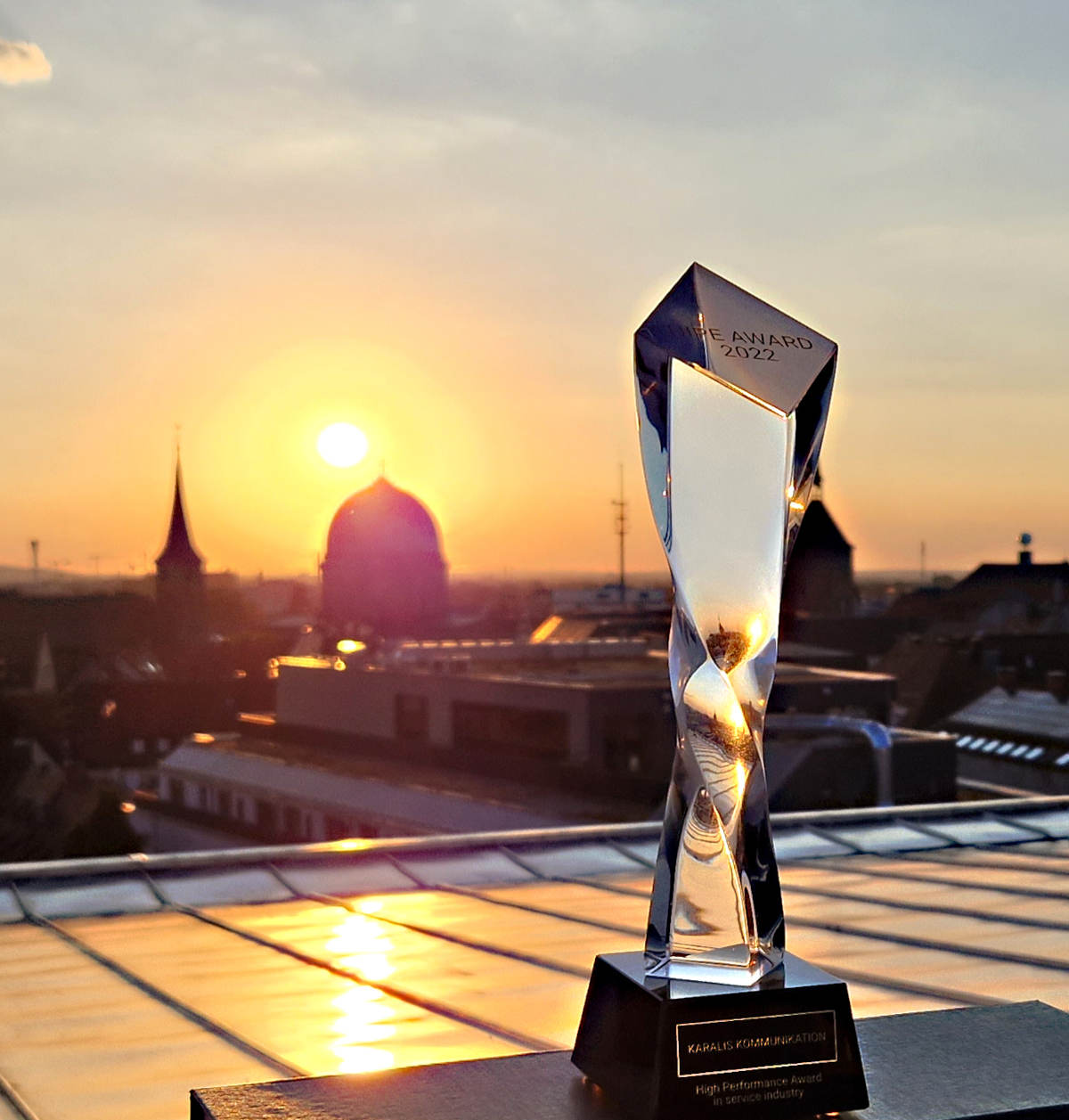 HIPE Award Pokal
