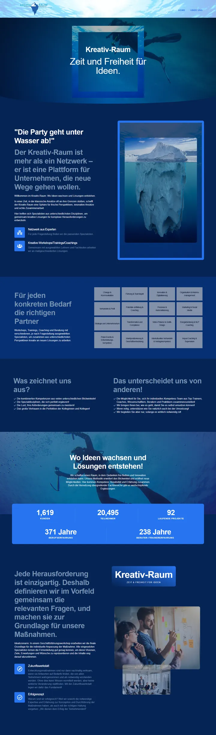 Startseite Kreativ-Raum